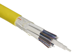 AccuTube Rollable Ribbon Indoor/Outdoor building cable with B2ca CPR rating