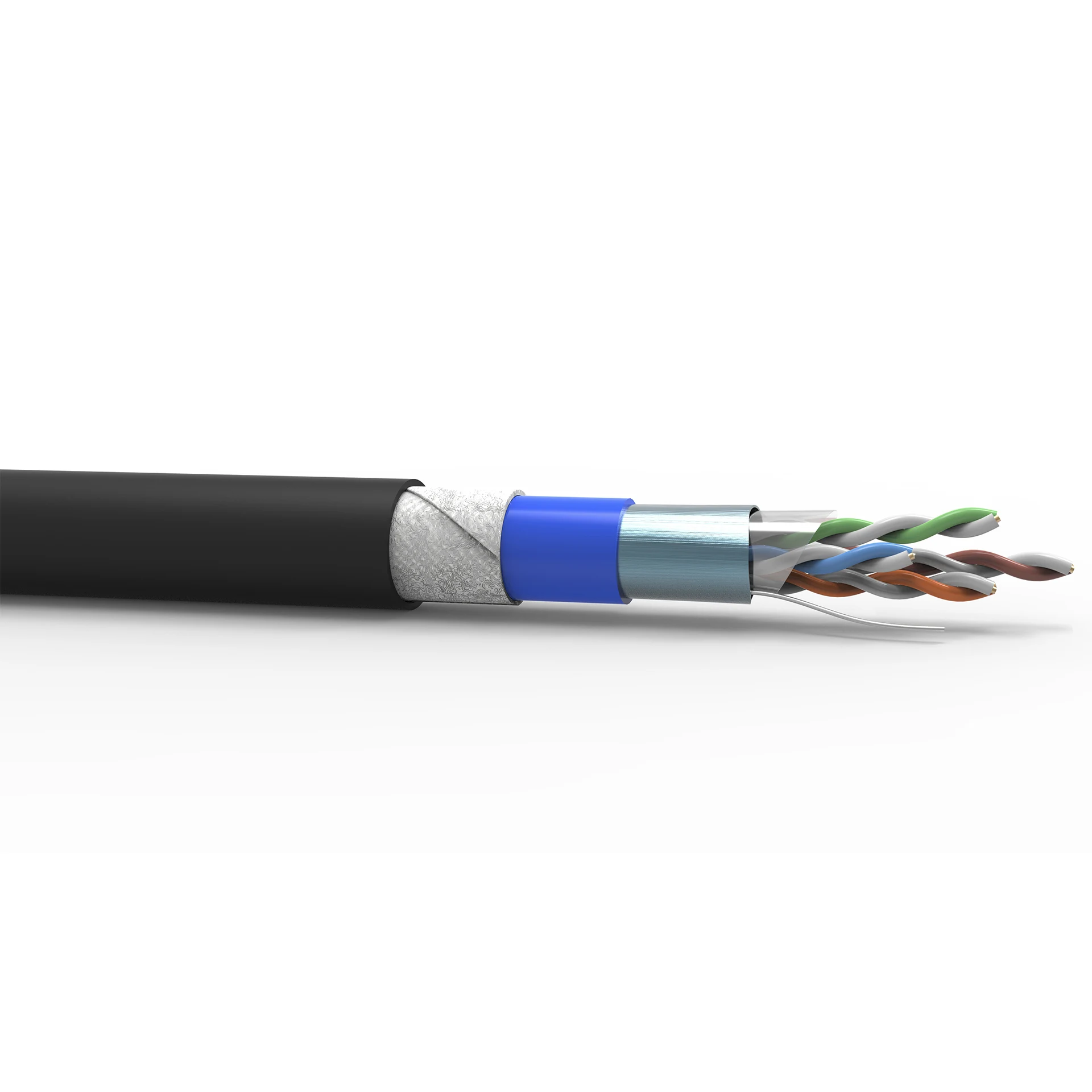 CABO TRANSMISSAO DE DADOS MULTILAN F/UTP 24AWGX4P CAT.5E INDOOR/OUTDOOR CM DC (1000m)