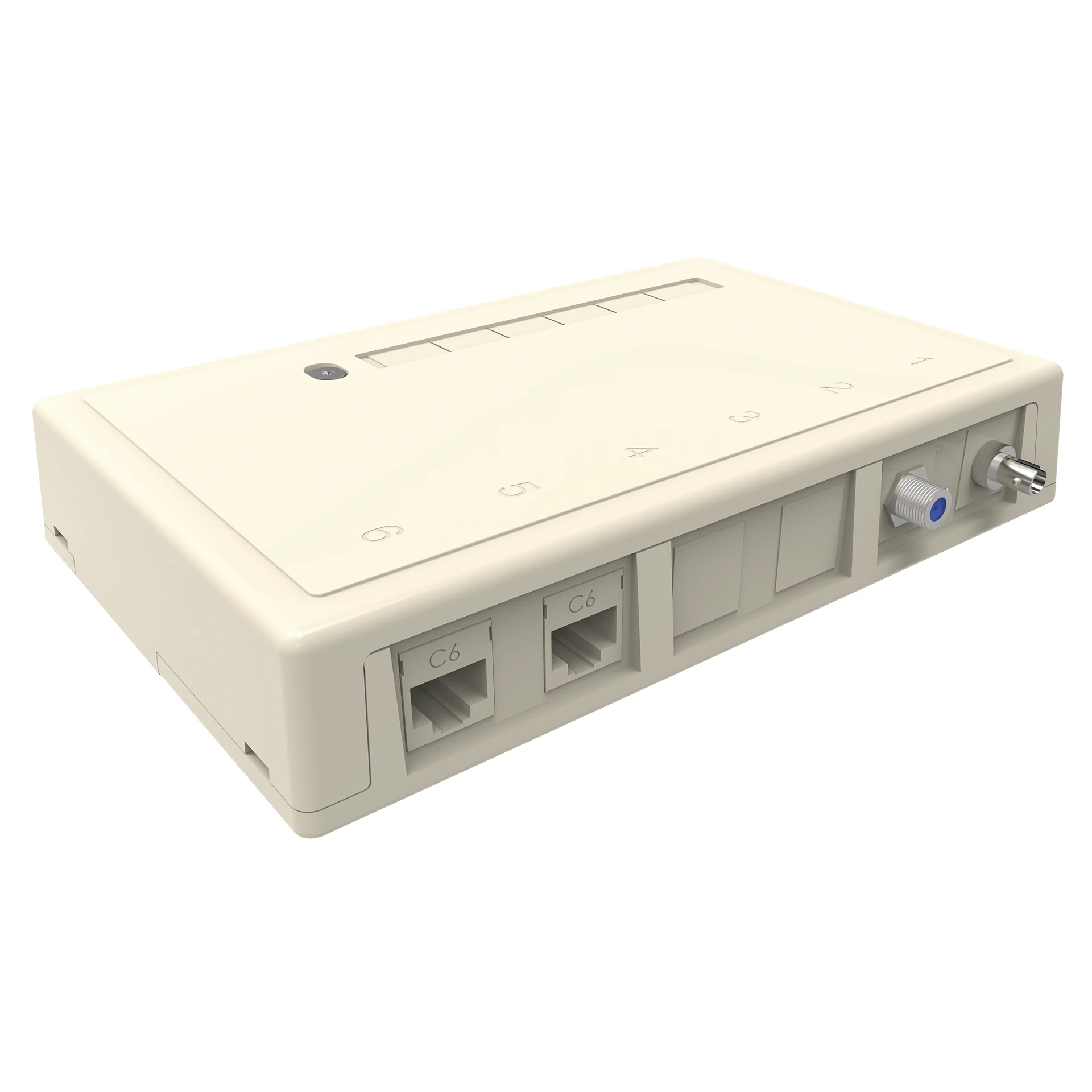 CAIXA APARENTE MULTIMIDIA 6P – MUTOA