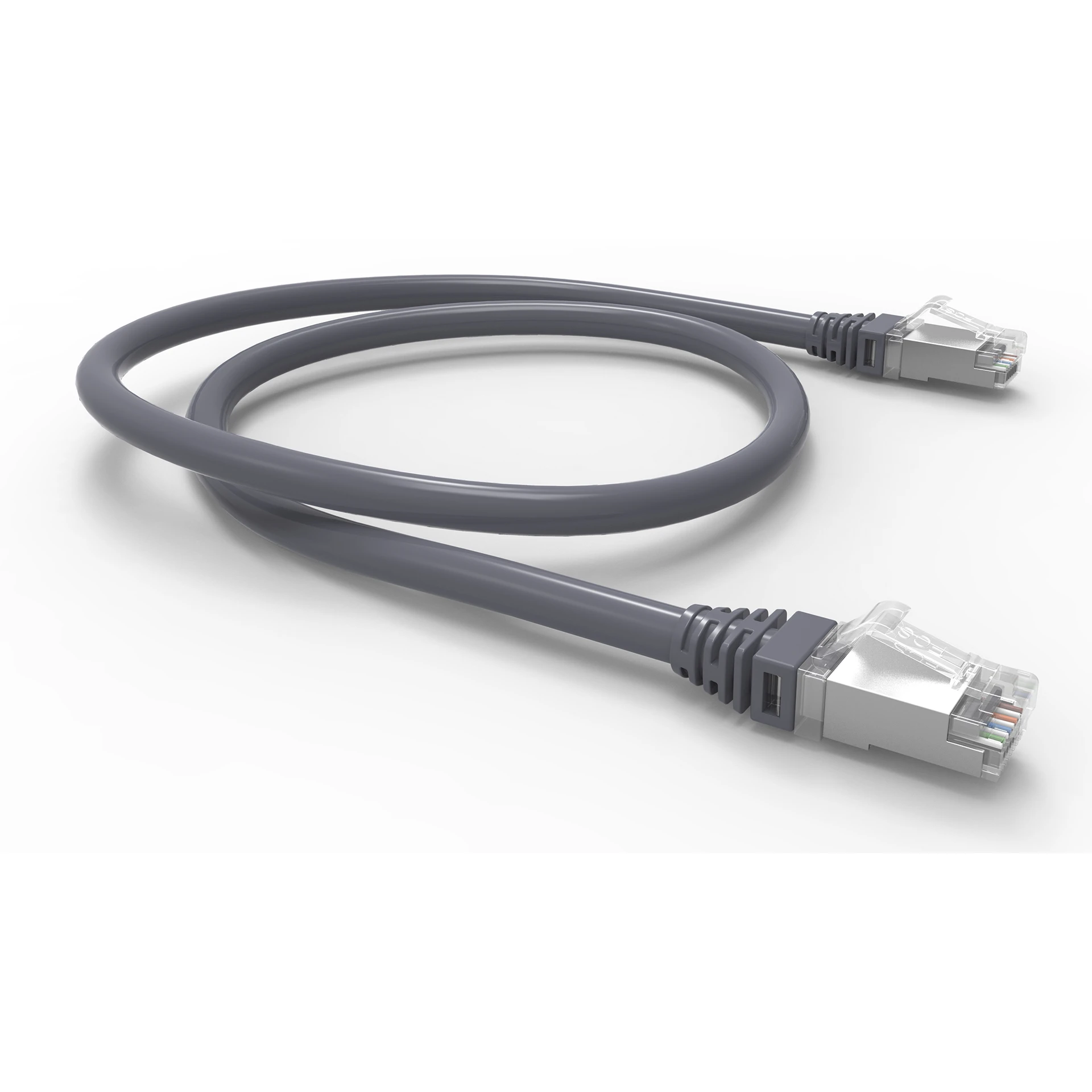 PATCH CORD F/UTP GIGALAN CAT.6 – CM – T568A/B – 2.5m – CINZA (BLINDADO)