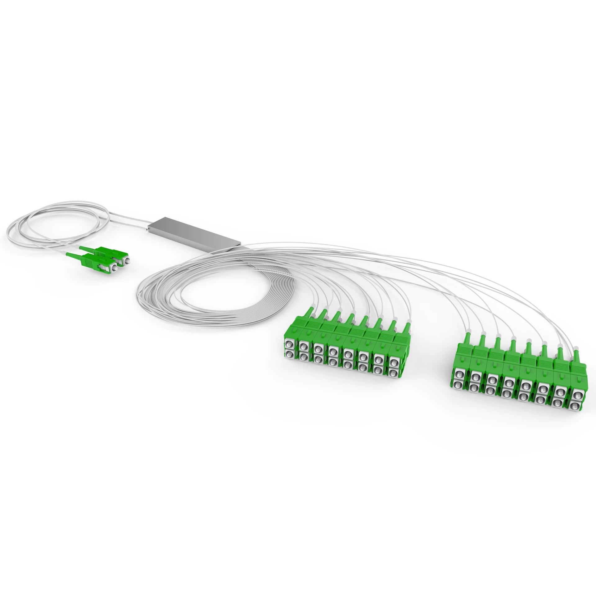 DIVISOR OPTICO PLC 2X8 BLI A/B G-657A1 NC/SC-APC 1.5D0.9/0.6D0.9