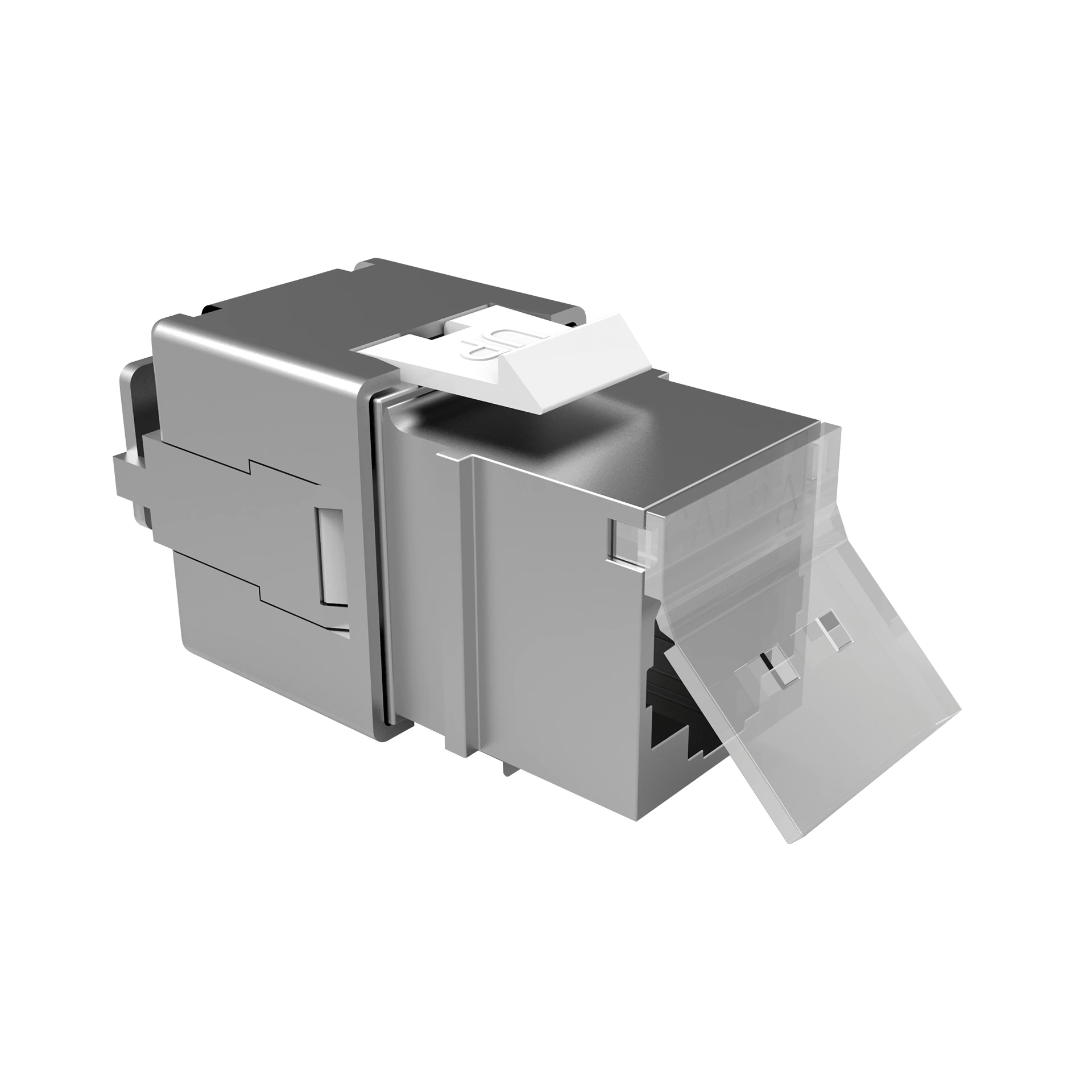 CONECTOR FEMEA BLINDADO MULTILAN CAT.5E T568A/B