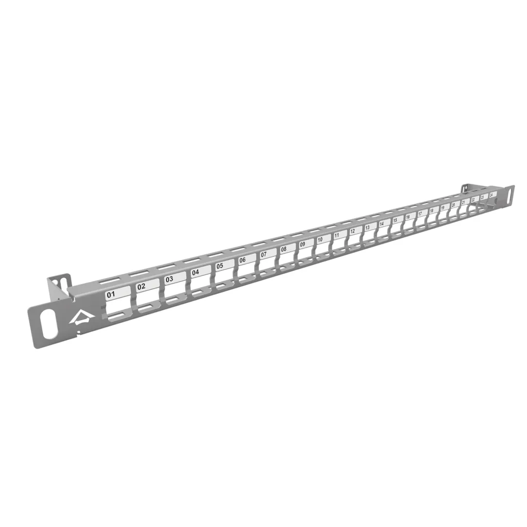 PATCH PANEL DESCARREGADO 24P 1/2U BLINDADO