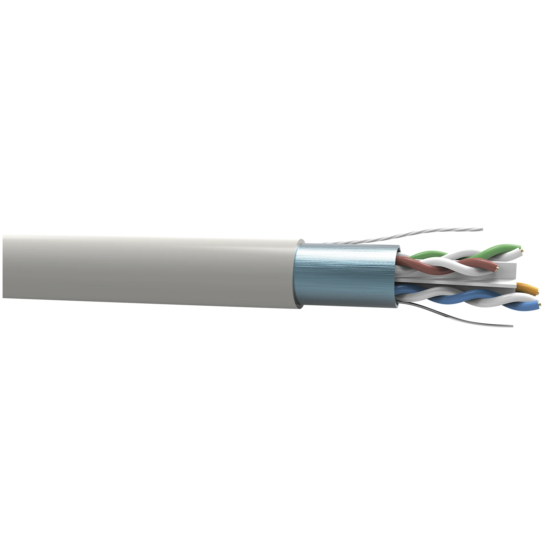 CABO TRANSMISSAO DE DADOS GIGALAN F/UTP 23AWGX4P CAT.6A LSZH AZ EUROCLASS Dca-s2,d2,a1 (305m) (EXP)