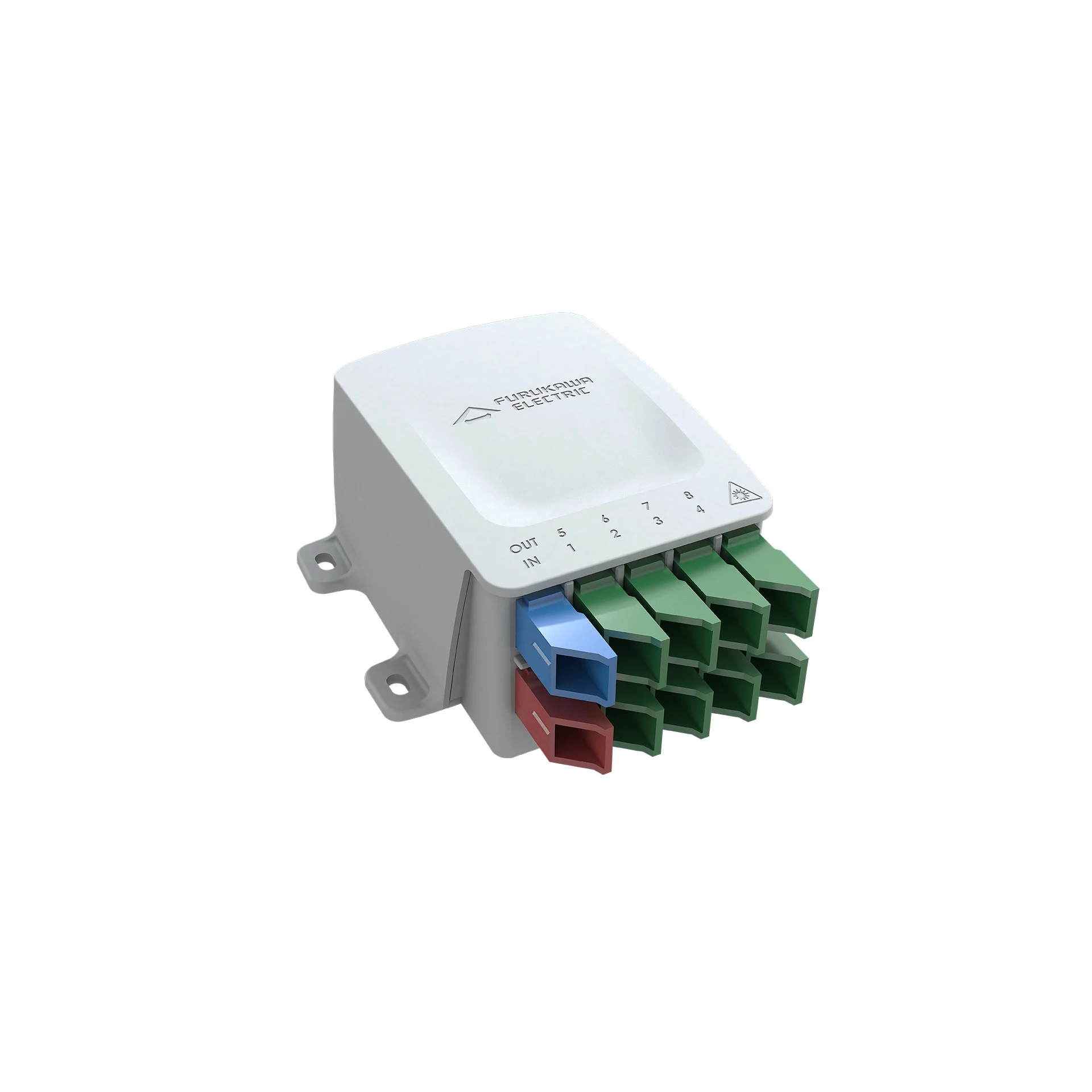 CEIP 08 COMPACTA (CAIXA DE EMENDA INTERNA DE PAREDE – SC-APC SHUTTER) – PRETO