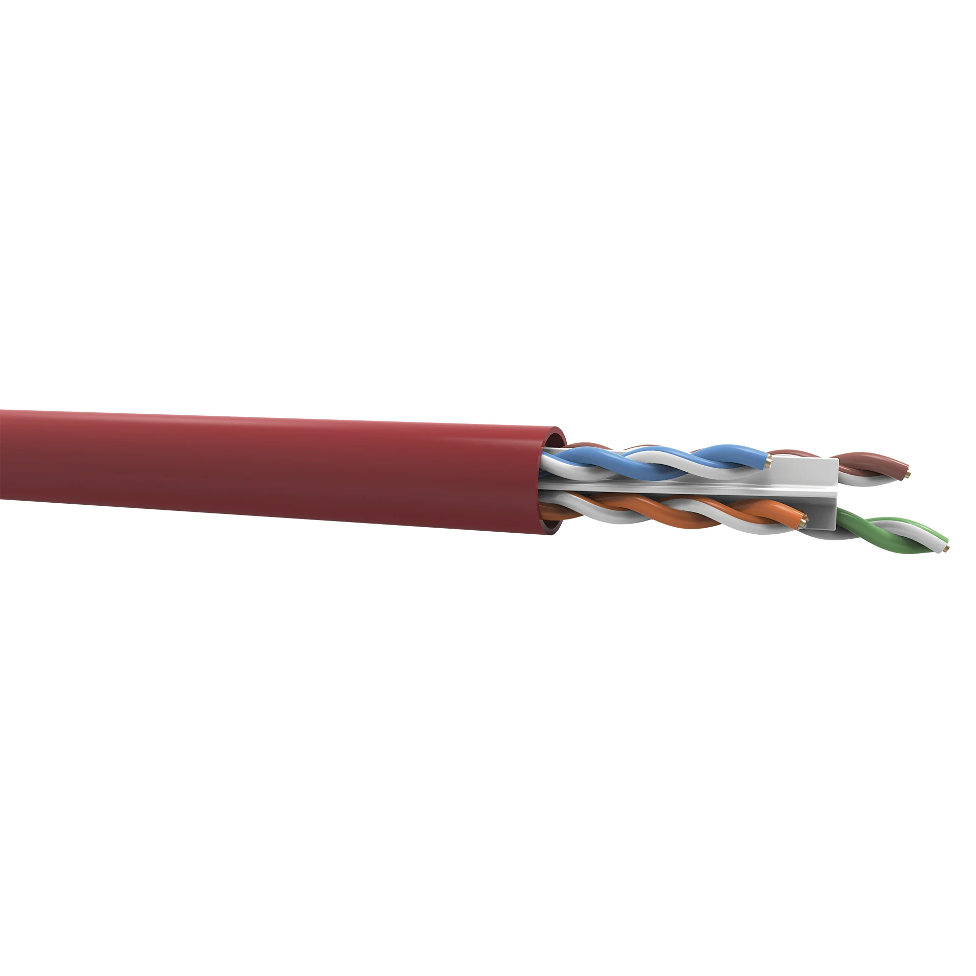 CABO TRANSMISSAO DE DADOS MULTILAN U/UTP 24AWGX4P CAT.6 CM VM ROHS