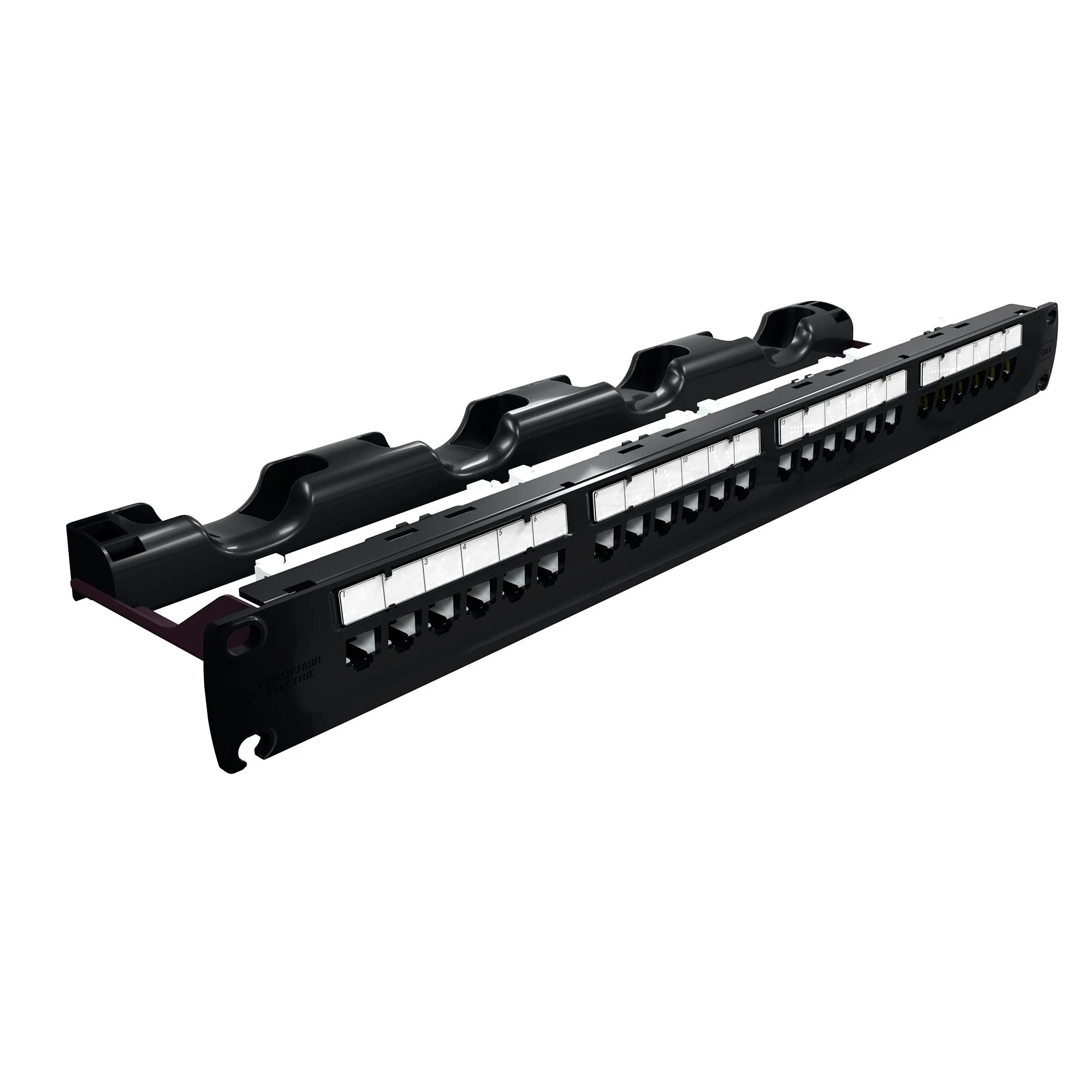 PATCH PANEL MODULAR MULTILAN CAT.6 24 PORTAS T568A/B