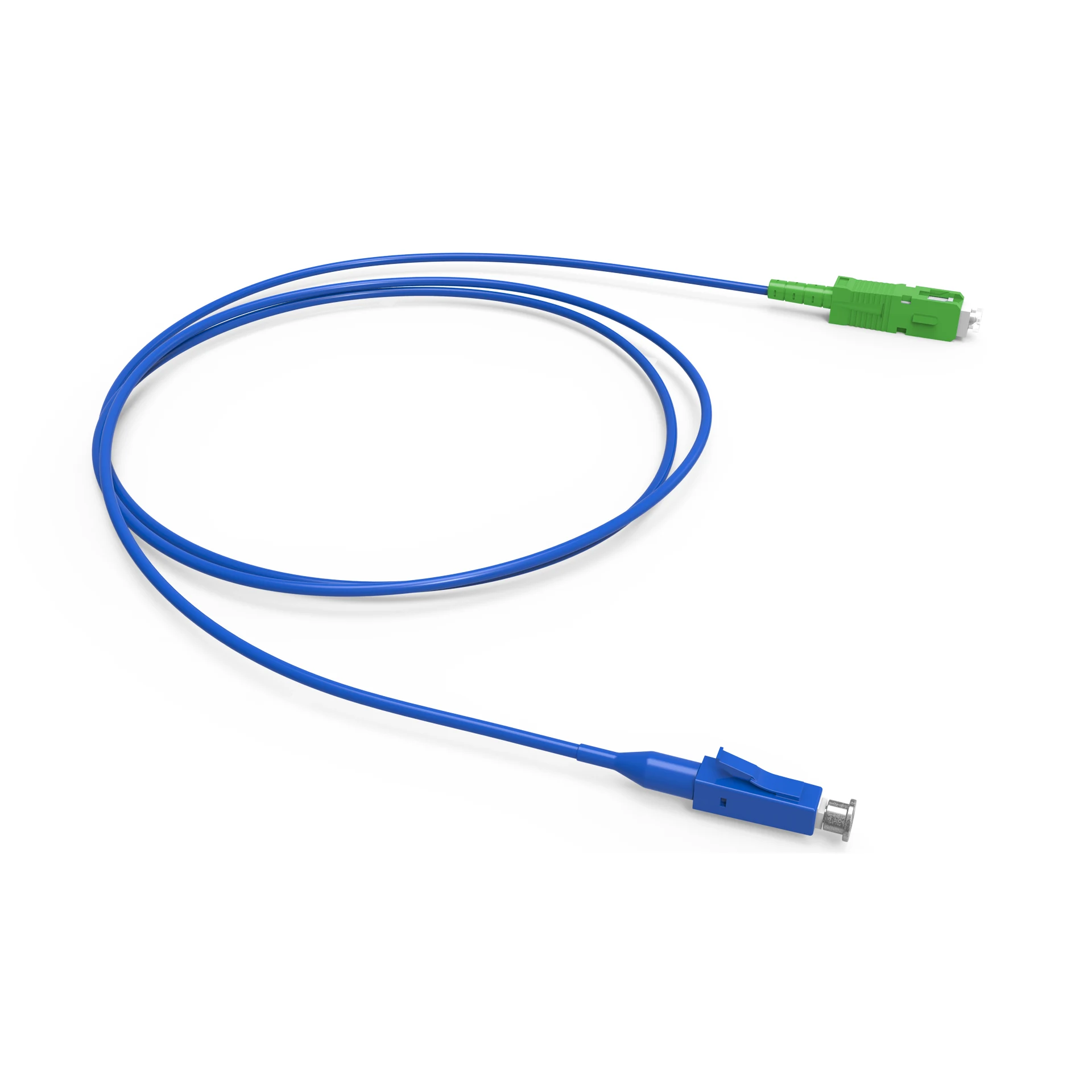 CORDAO MONOFIBRA CONECTORIZADO SM BLI G-657A2 SC-APC/SC-UPC 2.5m – LSZH – BRANCO – D3