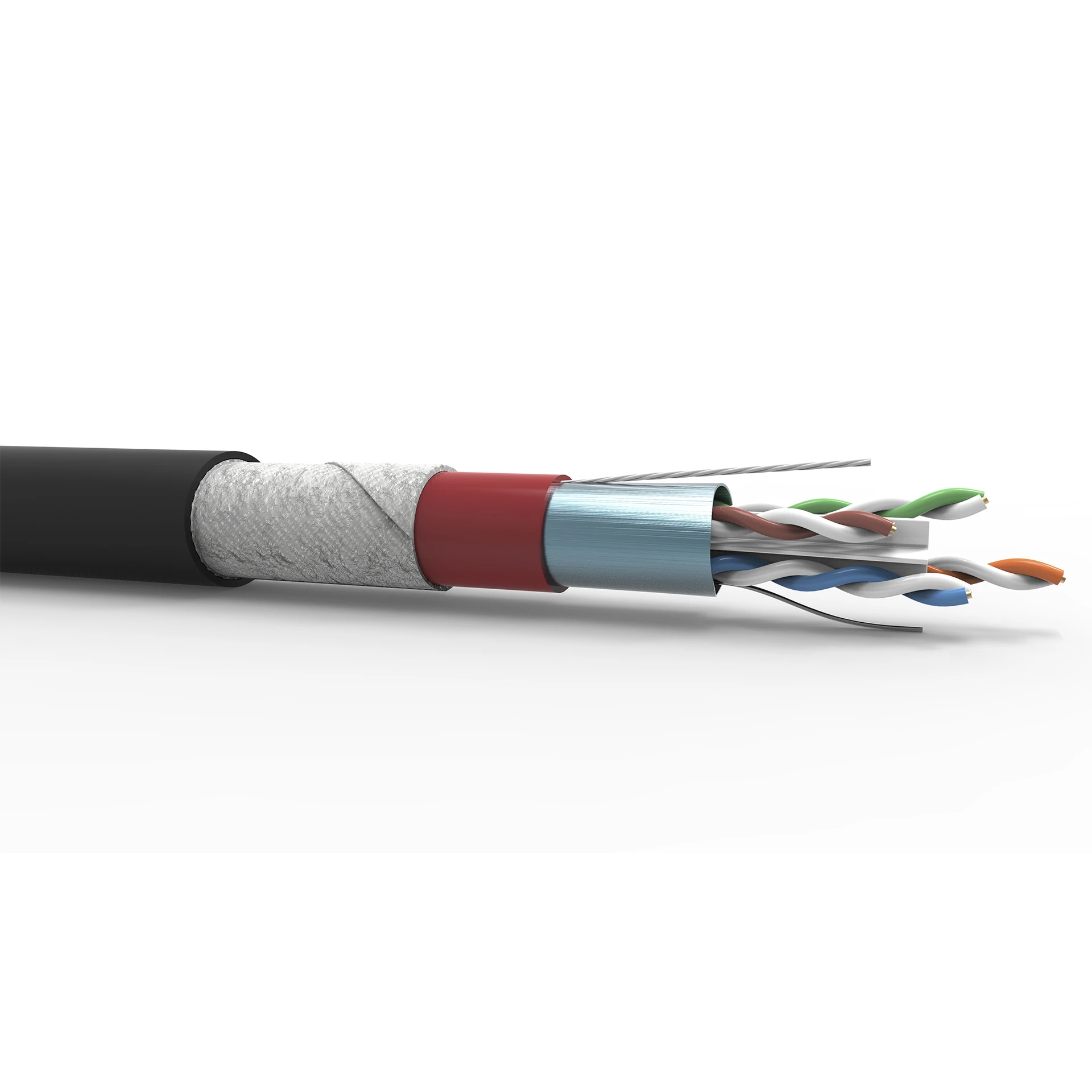 DATA CABLE GIGALAN F/UTP 23AWGX4P CAT.6 INDOOR/OUTDOOR CM DC (1000m)