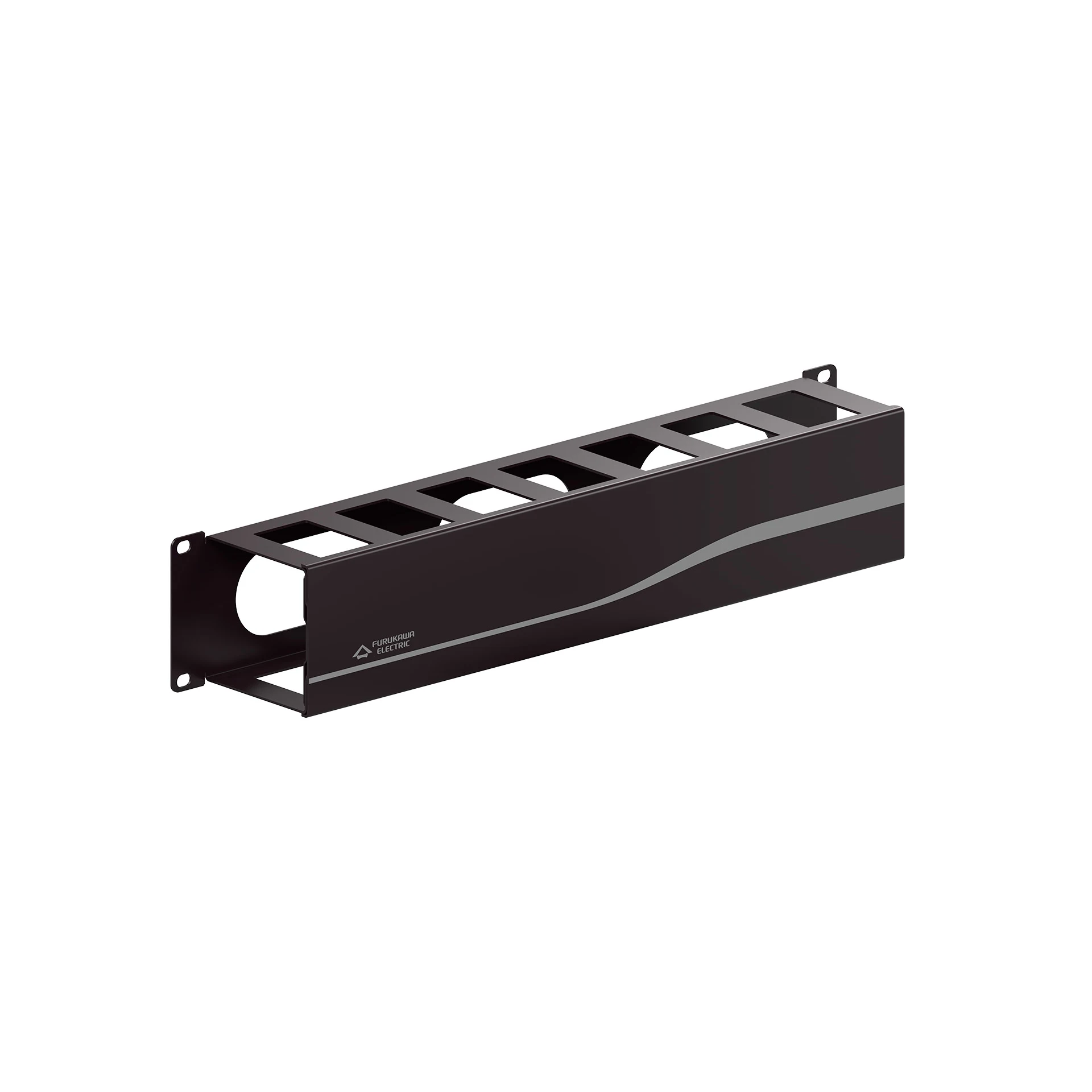 CLOSED HORIZONTAL CABLE MANAGER 2U
