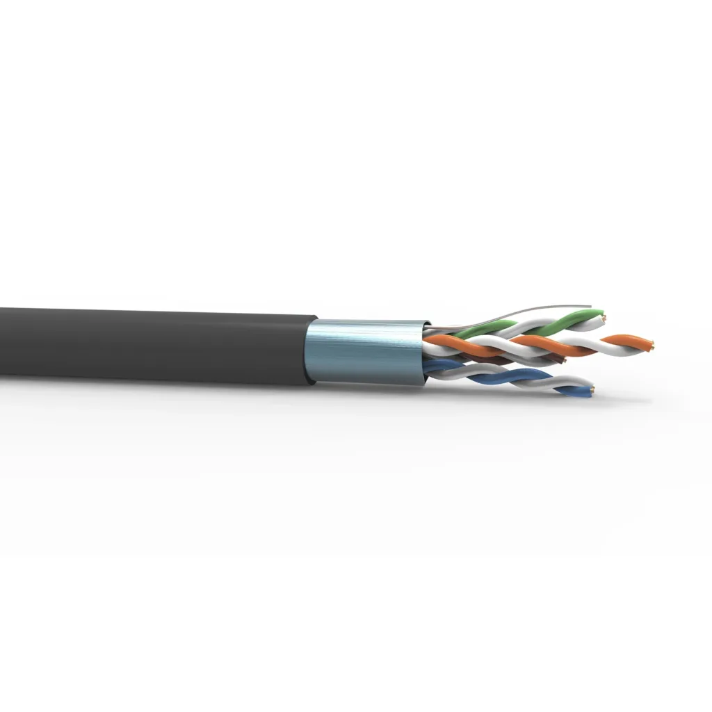 DATA CABLE MULTILAN F/UTP 24AWGX4P CAT.5E CMX OUTDOOR (1500m)