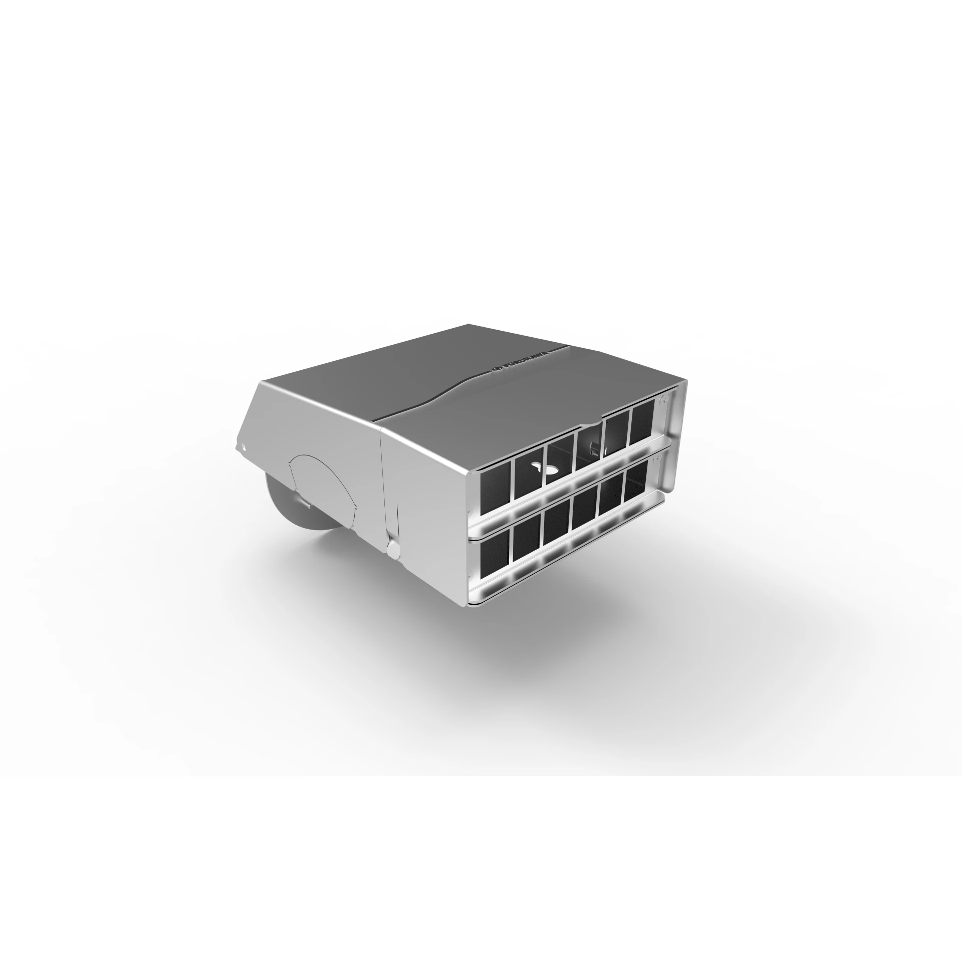 UNLOADED SHIELDED CONNECTION BOX – 12 SLOTS