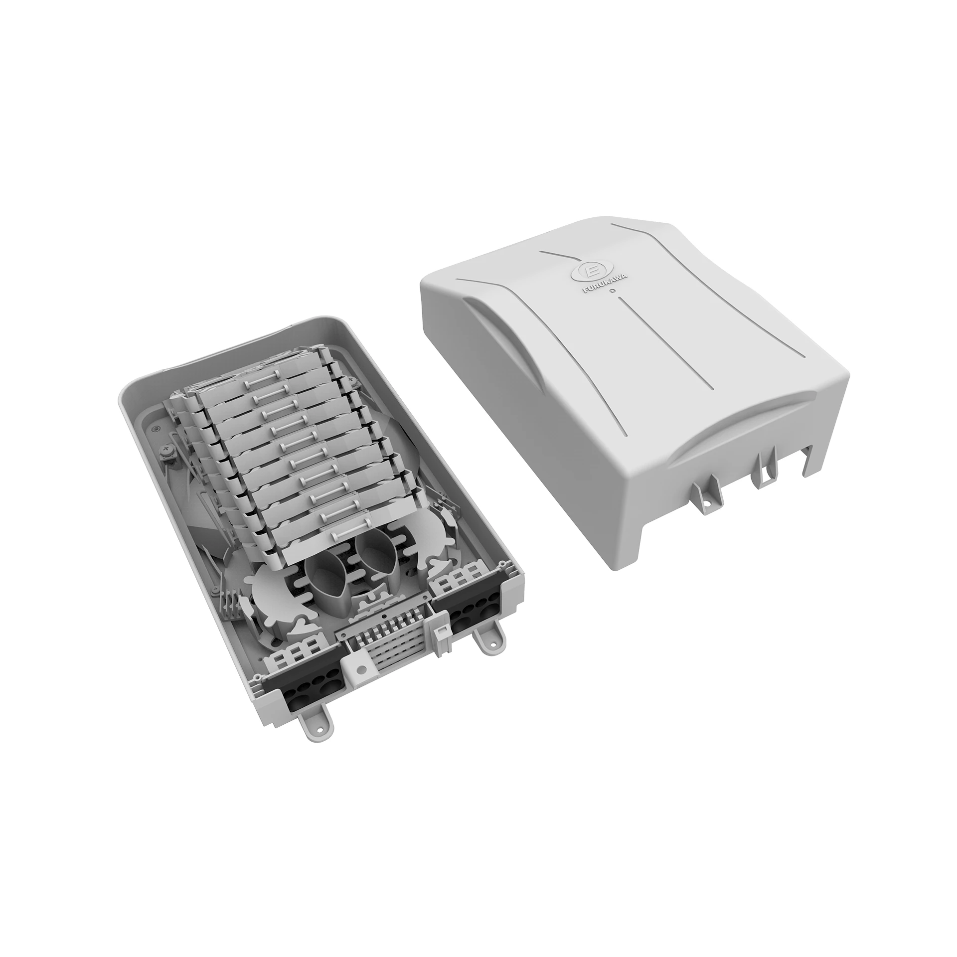 SLIMBOX 120-FIBER DISTRIBUTION MODULE (CEIP 120 – WALL MOUNT – 120 SPLICES)
