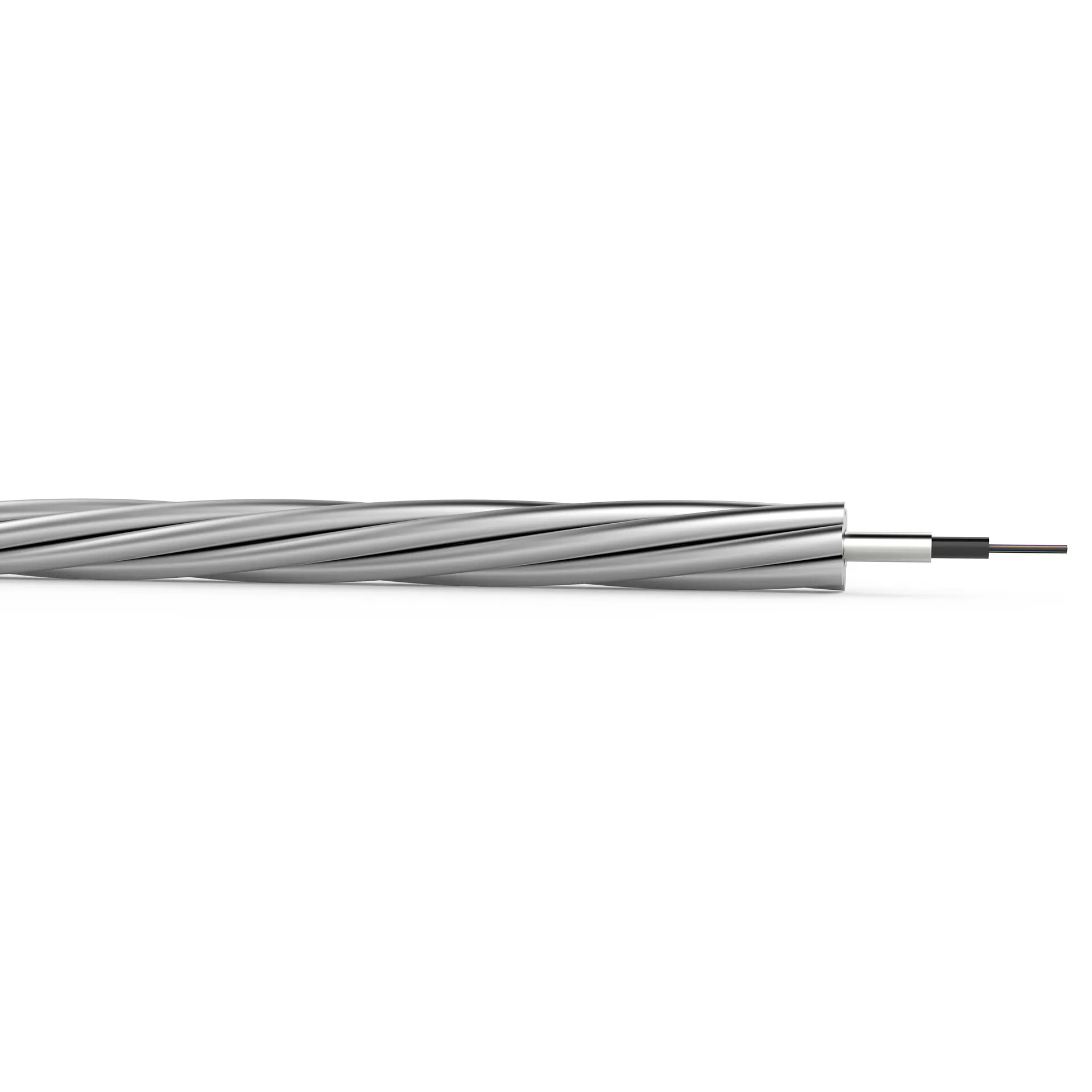OPTICAL CABLE OPDC-M (24F SM 10,8mm ALUMINUM CLAD STEEL WIRE) 61mm2