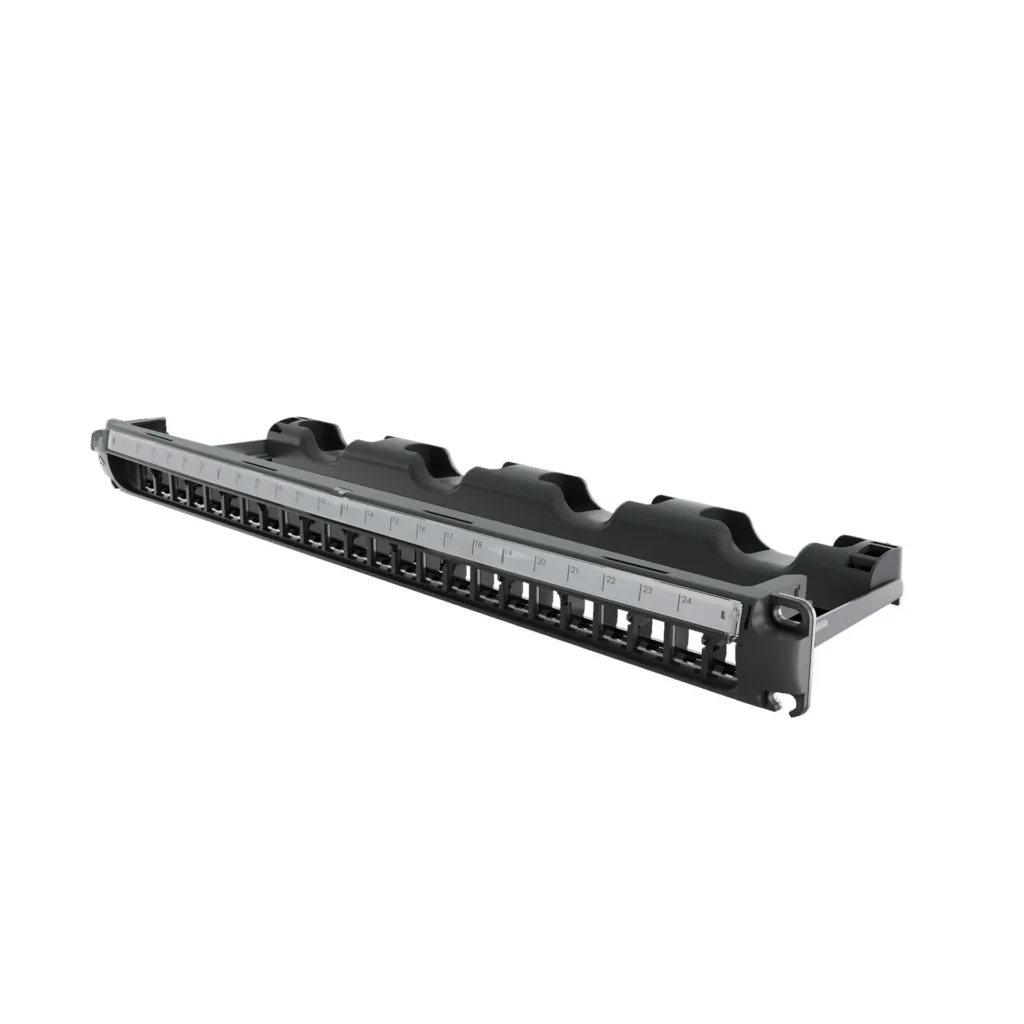 UTP SHIELDED PATCH PANEL 24P – DATAWAVE READY