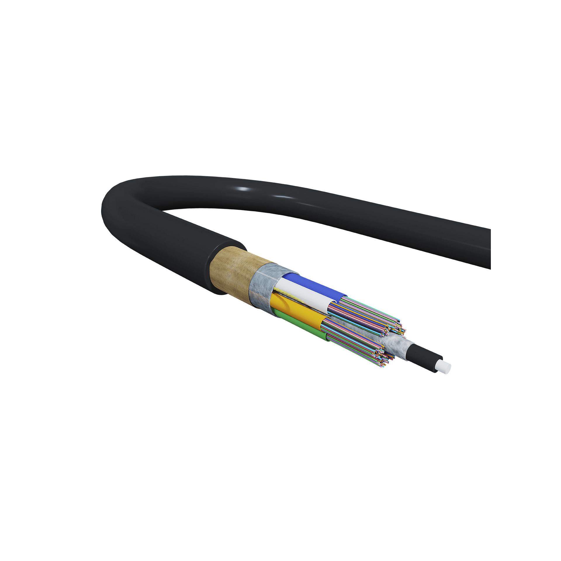 OPTICAL CABLE ROLLABLE RIBBON ACCUTUBE CFOAR-F-SM-DD-TS 432F NR