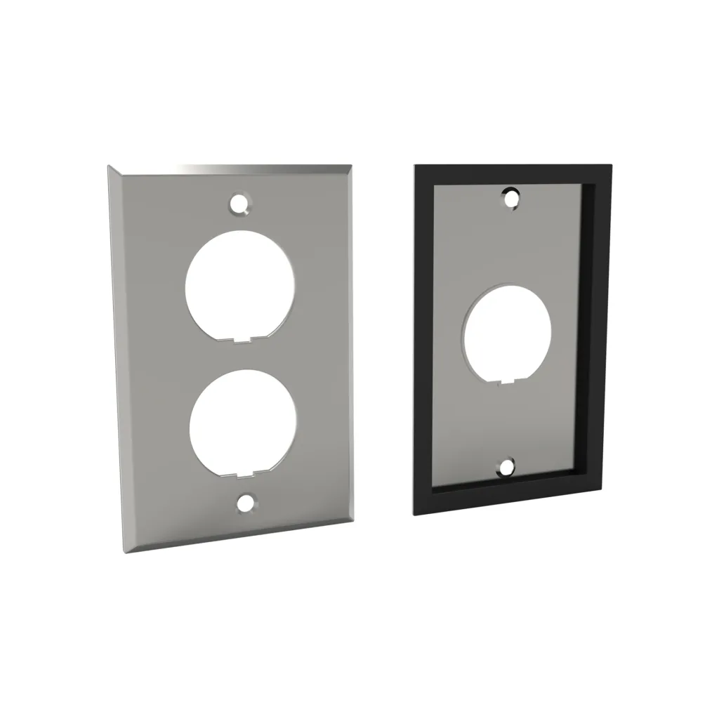 FACEPLATE INDUSTRIAL 2P IP67 – INOXIDABLE