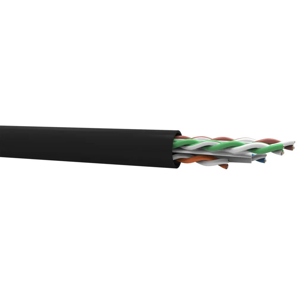CABLE TRANSMISION DATOS GIGALAN U/UTP 23AWGX4P CAT.6 CMX OUTDOOR (1000m)