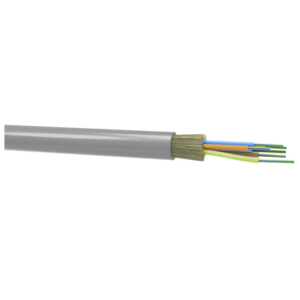 CABLE OPTICO CFOI-BLI-UB 48F G-657A2 LSZH GR – EUROCLASS Dca (s2, d2, a1) – (SIMPLUSLAN FTTA)