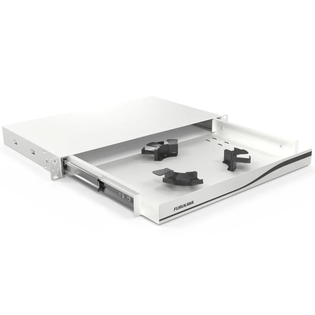 BANDEJA PARA ACOMODACIÓN DE SOBRA DE CORDON 1U (GRIS)