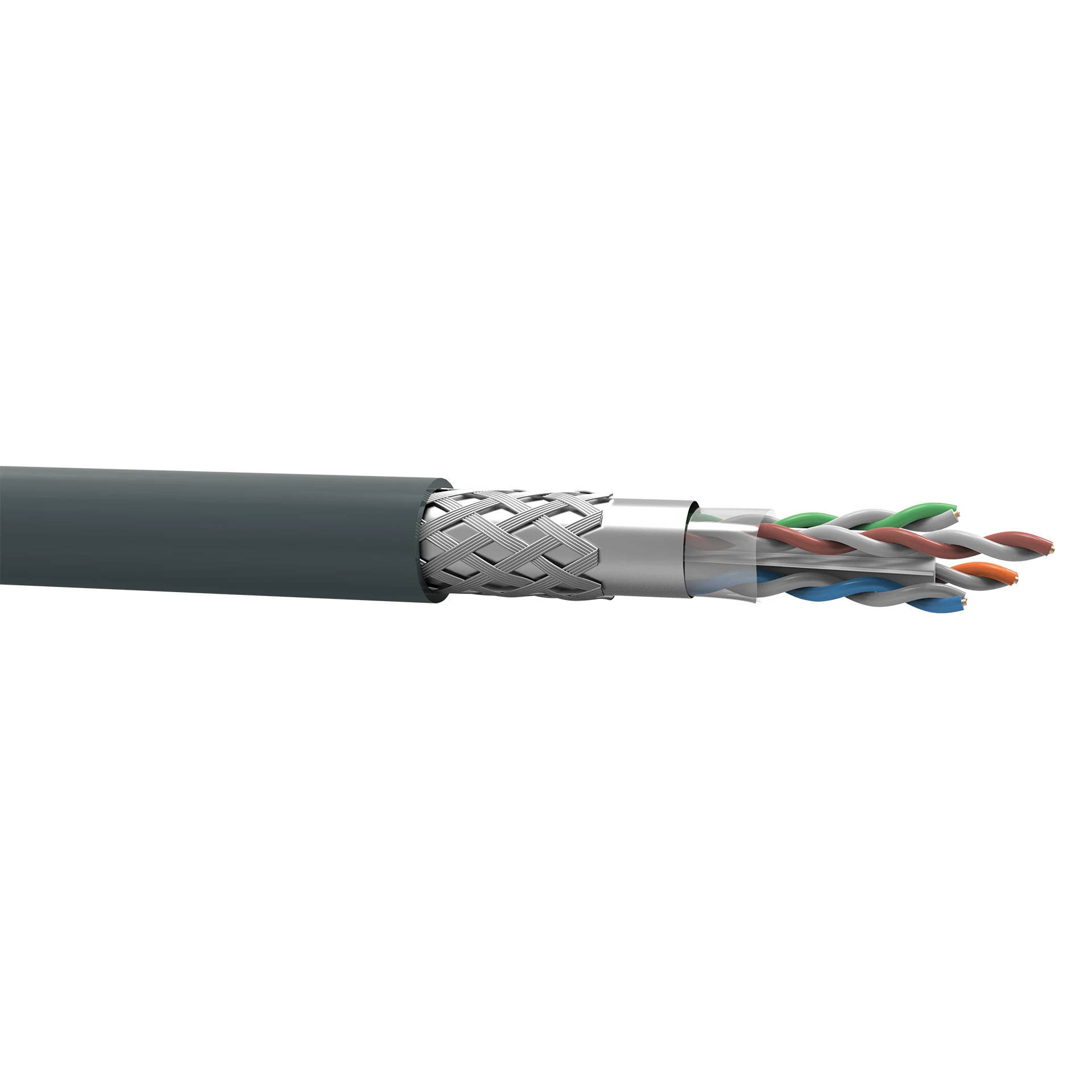 CABLE TRANSMISION DE DATOS GIGALAN INDUSTRIAL SF/UTP 23AWGX4P CAT.6A LSZH-3 CZ SPOOL (1000m)