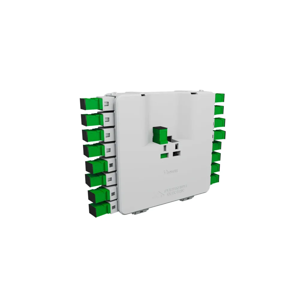 ODF CASETE PARA CAJA TERMINAL OPTICA FK-CTO-16MT INLINE – 1×16