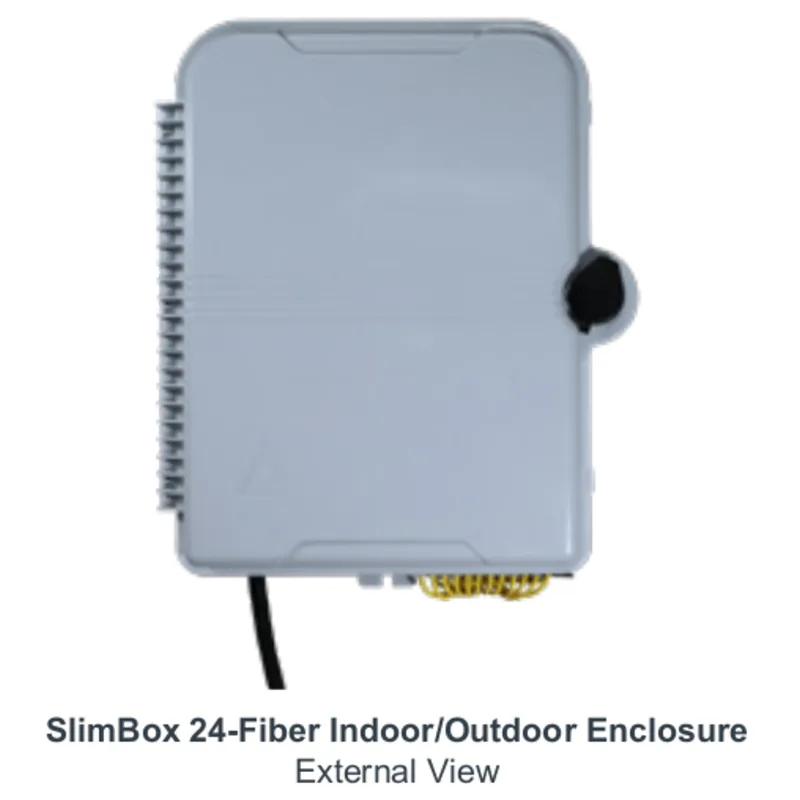 SlimBox 24-Fiber Indoor/Outdoor Enclosure
