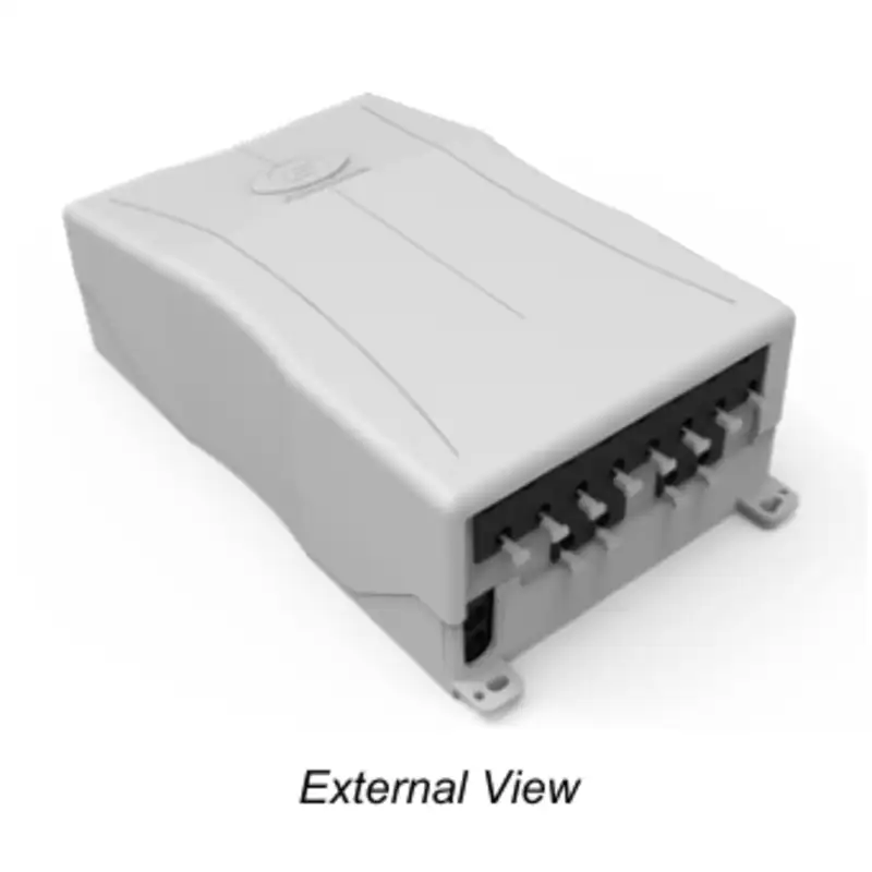 SlimBox 12-Fiber Wall Mount Module