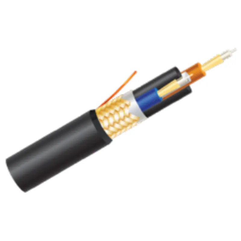 2-Fiber Heavy Duty 2.5 mm 200 µm HCS® Step-Index Fiber Optic Cable