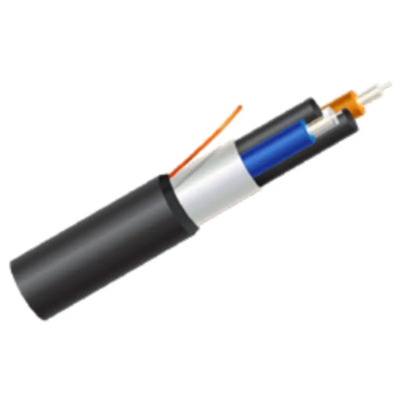 2-Fiber 2.2 mm Step-Index 200 µm HCS® Riser V-System® Fiber Optic Cable