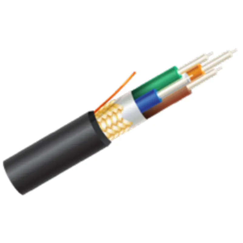 4-Fiber HD Breakout 2.2 mm 200 µm HCS® Step-Index V-System Fiber Optic Cable