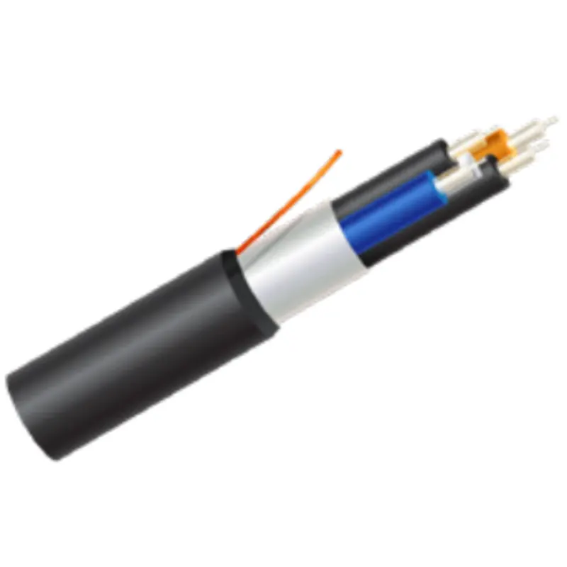 4-Fiber 2.2 mm Step-Index 200 µm HCS® Riser V-System® Fiber Optic Cable