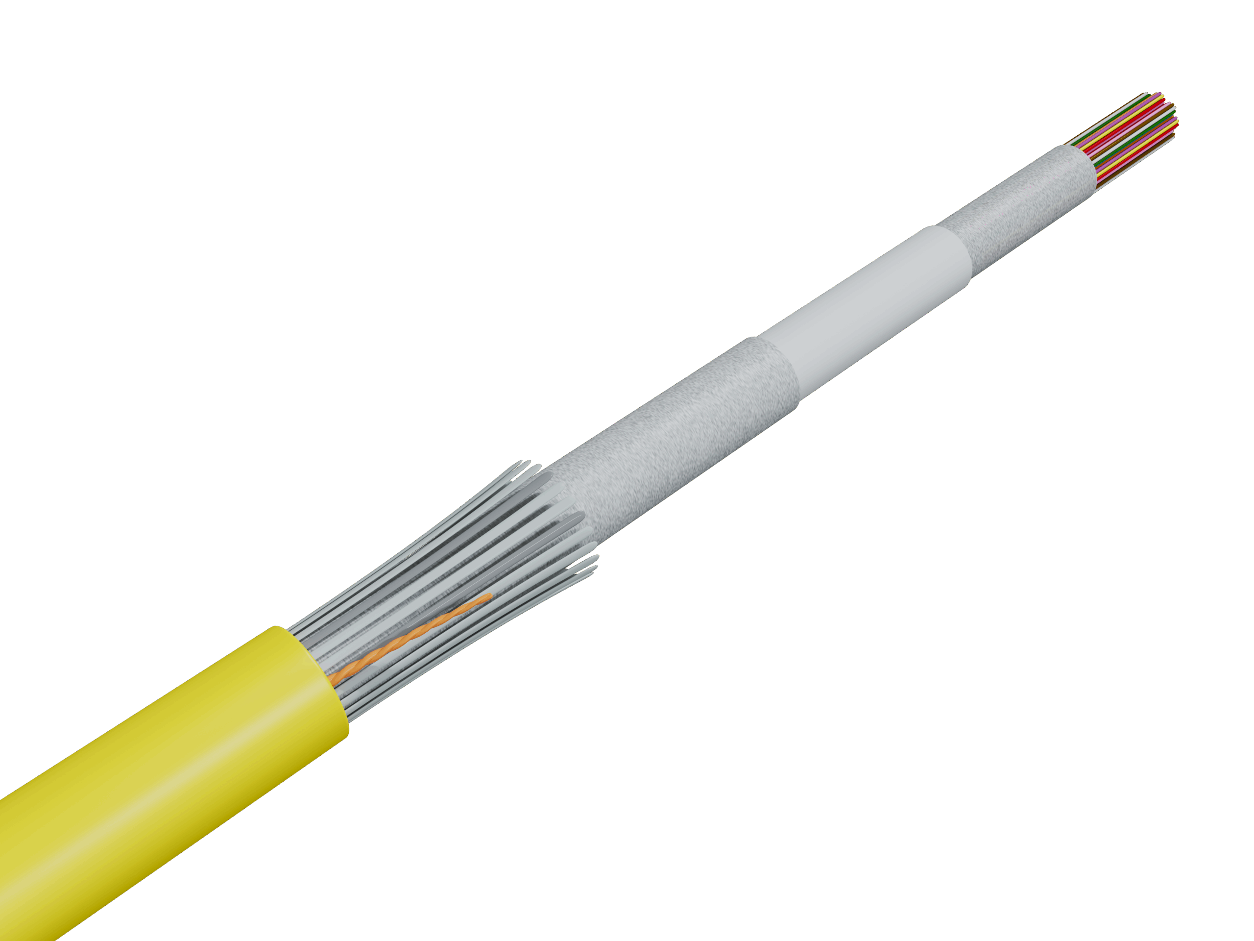 AccuRiser™ 250 µm Rollable Ribbon Fiber Optic Cable