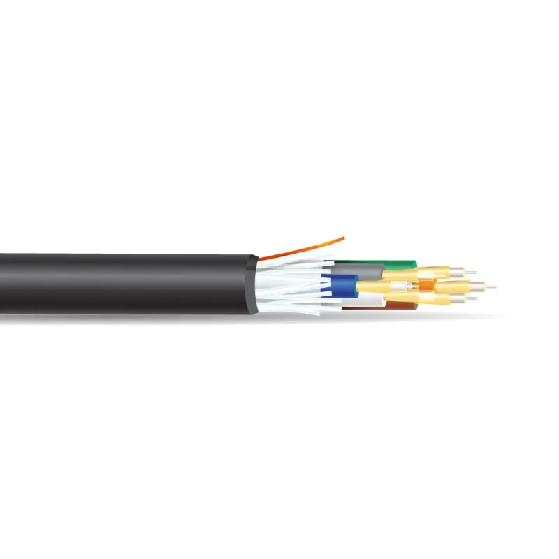 6-Fiber Glass Armored 2.2 mm 200 µm LSZH Step-Index HCS® Fiber Optic Cable