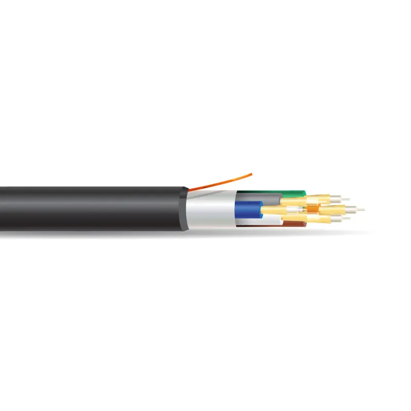 6-Fiber 2.5 mm 200 µm HCS® Step-Index Fiber Optic Cable