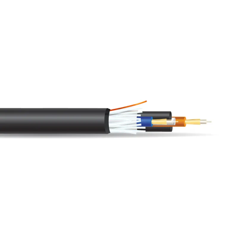 2-Fiber Glass Armored 2.2 mm 200 µm LSZH Step-Index HCS® Fiber Optic Cable
