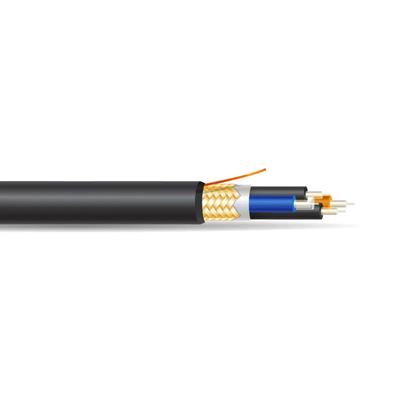 GiHCS® 62.5/200/230 µm 4-Fiber Breakout Fiber Optic Cable