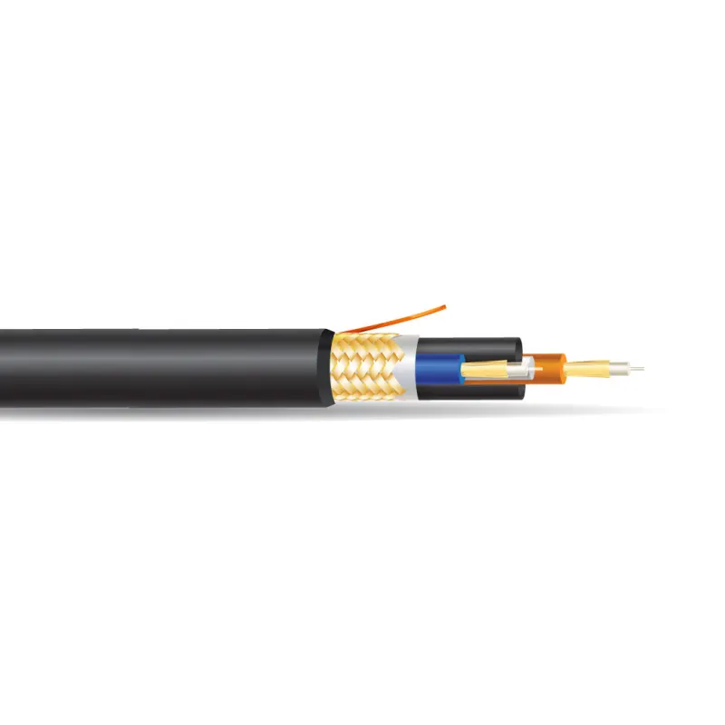 2-Fiber Heavy Duty 2.5 mm 200 µm HCS® Step-Index Fiber Optic Cable