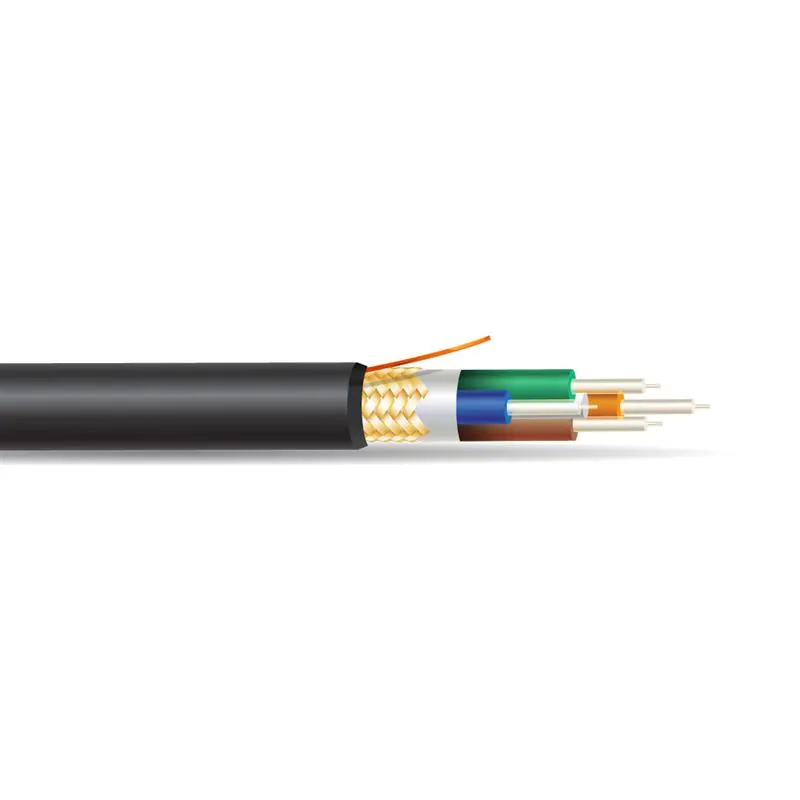 4-Fiber HD Breakout 2.2 mm 200 µm HCS® Step-Index V-System Fiber Optic Cable
