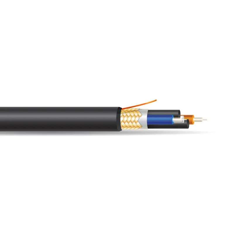 2-Fiber HD Breakout 2.2 mm 200 µm HCS® Step-Index V-System Fiber Optic Cable