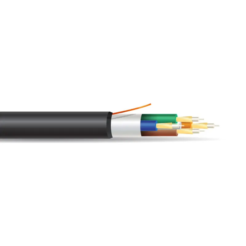 4-Fiber Waterblocked 62.5 µm HCS® Outdoor Industrial Fiber Optic Cable