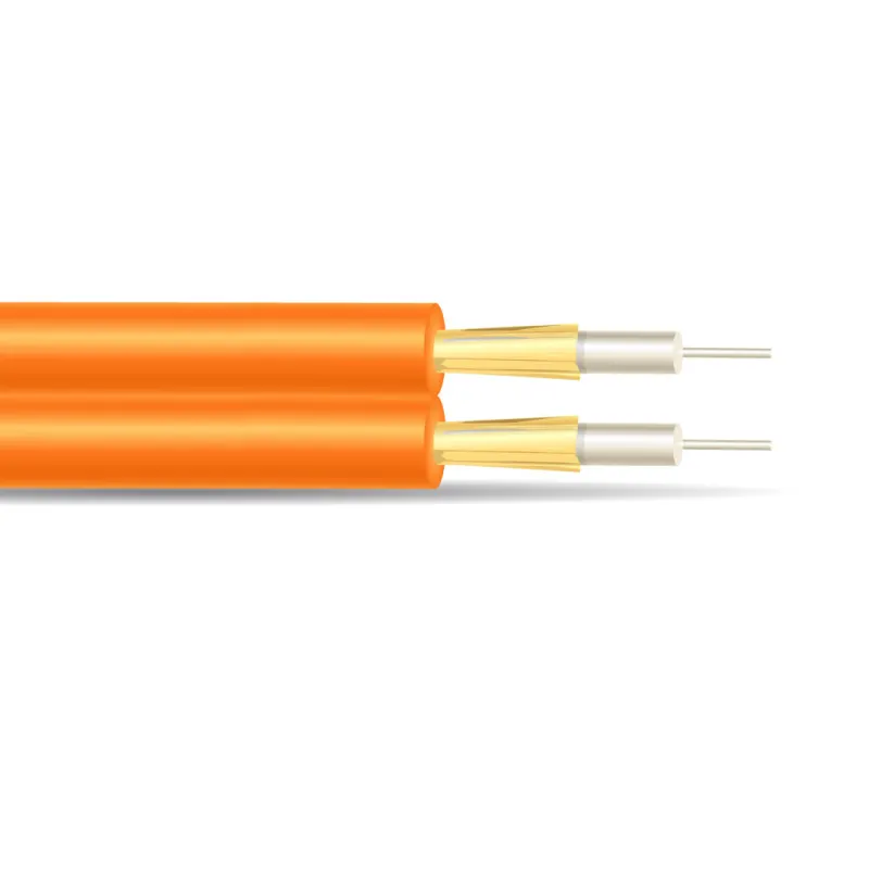 Zipcord 200 µm 2.5 mm LSZH HCS® Fiber Optic Cable