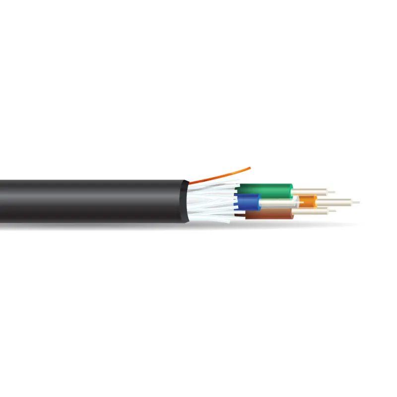 6-Fiber Glass Armored 200 µm LSZH Step-Index HCS® Fiber Optic Cable
