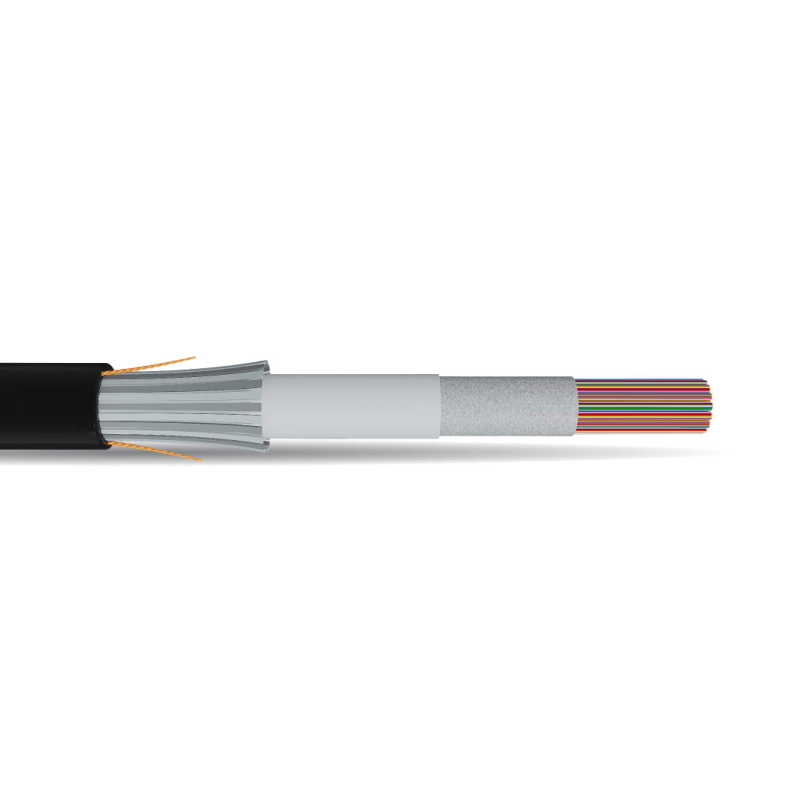 RollR® Central Core Rollable Ribbon Fiber Optic Microcable