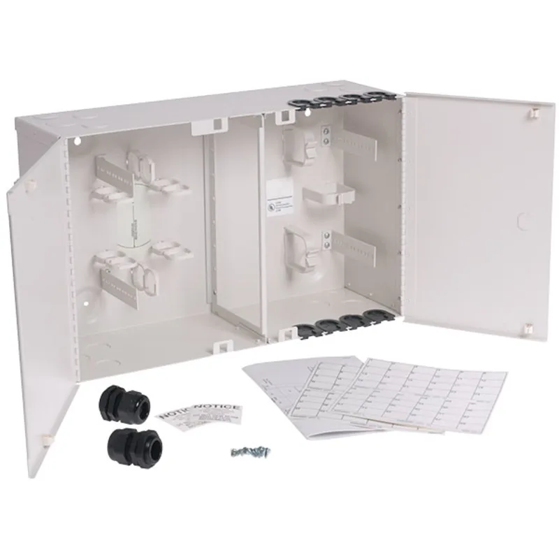 400A Fiber Optic Interface Unit Space-Saving Enclosure Provides Easy Access to Connectors, plus Increased Security