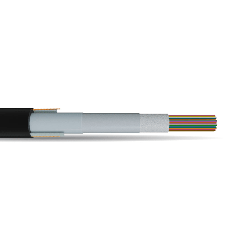 AccuRoll® 200 µm Dry Core (DC) Rollable Ribbon Fiber Optic Cable