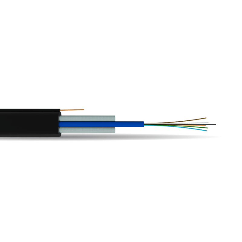 Mini LT Flat Drop Fiber Optic Cable