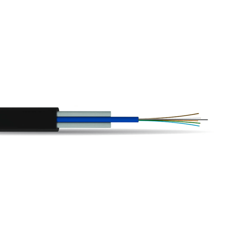 Mini LT Flat Drop Fiber Optic Cable