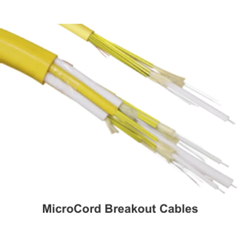 MicroCord Breakout Riser-Rated Cable