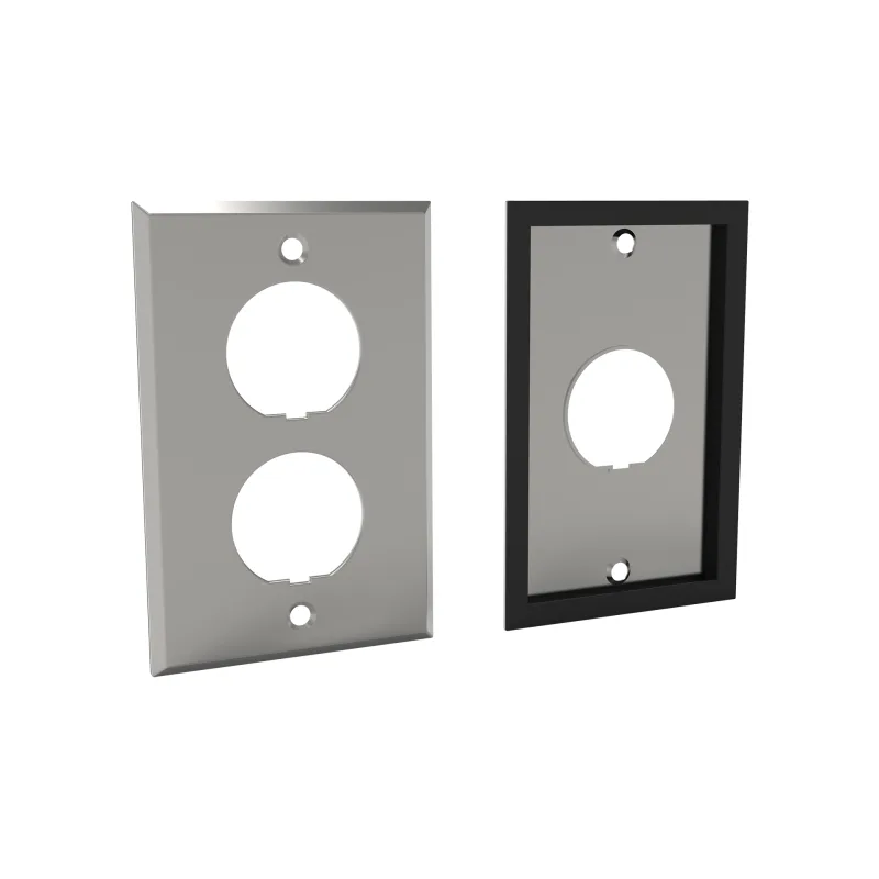 INDUSTRIAL FACEPLATE 2P IP67 – STAINLESS